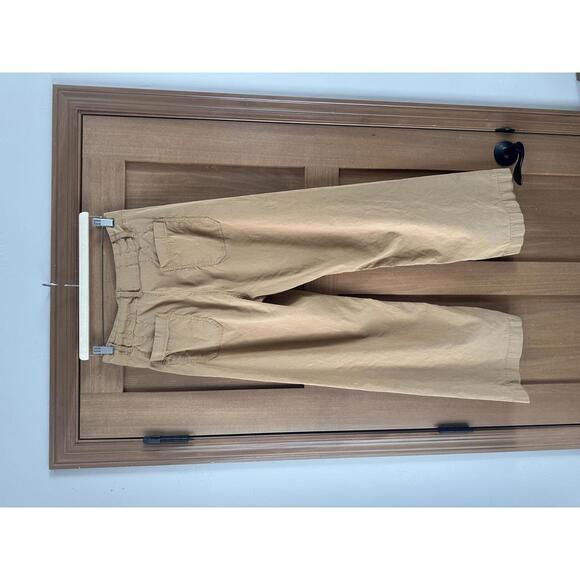 Anthropologie Maeve The Colette Linen Blend Full Length Wide-Leg Pants Size 32 - Picture 11 of 12